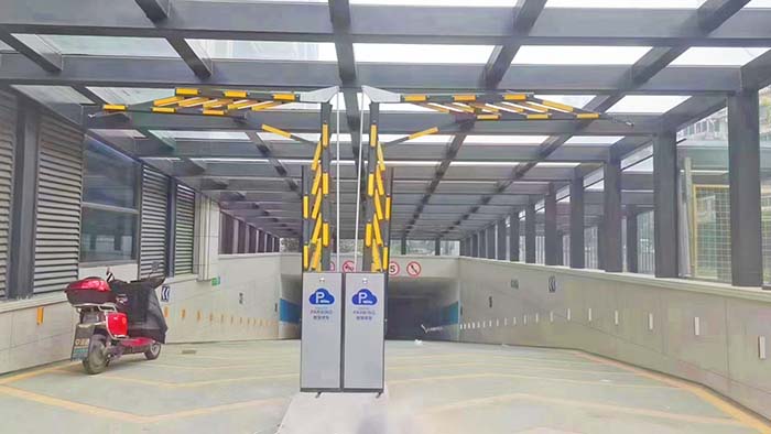 地下停車(chē)場(chǎng)曲桿道閘